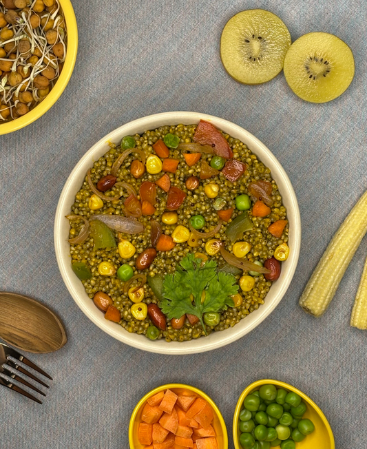 Combo of Jowar Pulao, Kodo Khichdi and Bajra Khichdi | Freeze Dried Ready To Eat Instant Meal