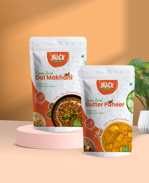 Combo of Dal Makhani and Butter Paneer | Ready To Eat Freeze Dried Instant Meal