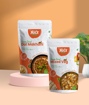 Combo of Dal Makhani and Mixed Veg | Ready To Eat Freeze Dried Instant Meal