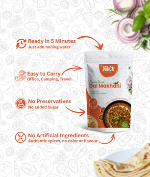 Combo of Dal Makhani and Mixed Veg | Ready To Eat Freeze Dried Instant Meal