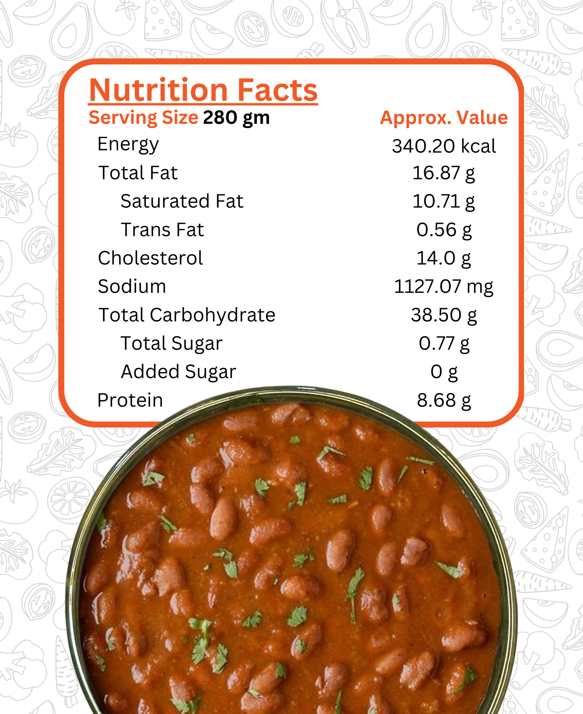 Combo of Rajma and Butter Paneer | Ready To Eat Freeze Dried Instant Meal