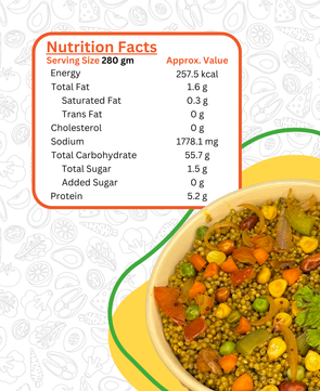 Bajra Khichdi | Millet based Freeze Dried Ready To Eat Instant Meal