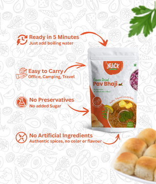 Bhaji | Ready To Eat Freeze Dried Instant Meal