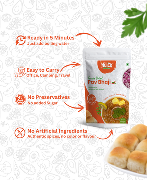 Bhaji | Ready To Eat Freeze Dried Instant Meal