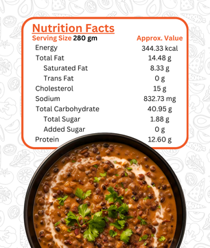 Dal Makhani | Ready To Eat Freeze Dried Instant Meal