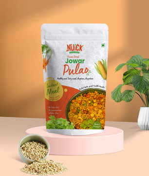 Jowar Pulao | Millet based Freeze Dried Ready To Eat Instant Meal