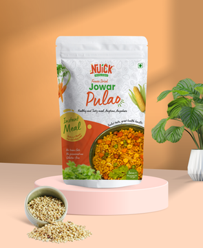 Jowar Pulao | Millet based Freeze Dried Ready To Eat Instant Meal