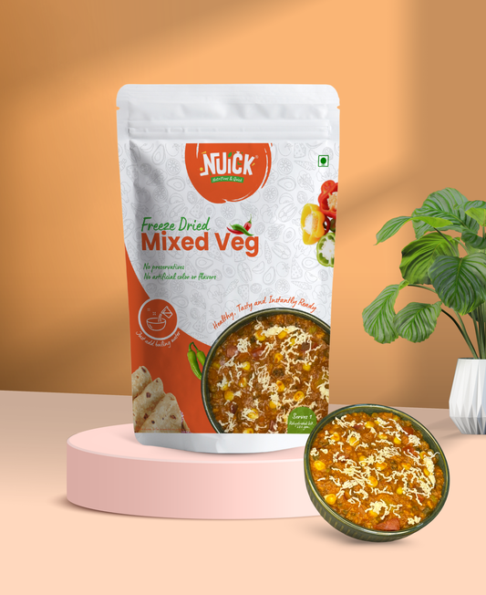Mixed Veg | Ready To Eat Freeze Dried Instant Meal