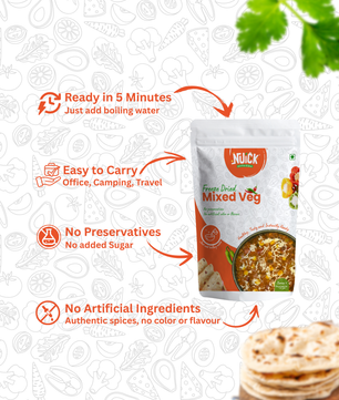 Mixed Veg | Ready To Eat Freeze Dried Instant Meal