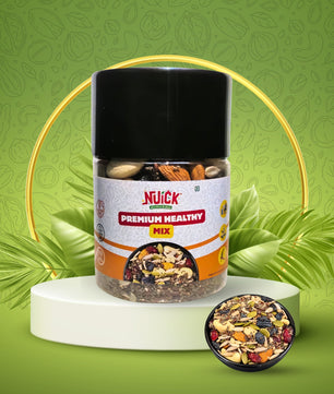 Nuick Premium Healthy Mix – Nutrient-Rich Superfood Blend of Nuts, Seeds & Berries