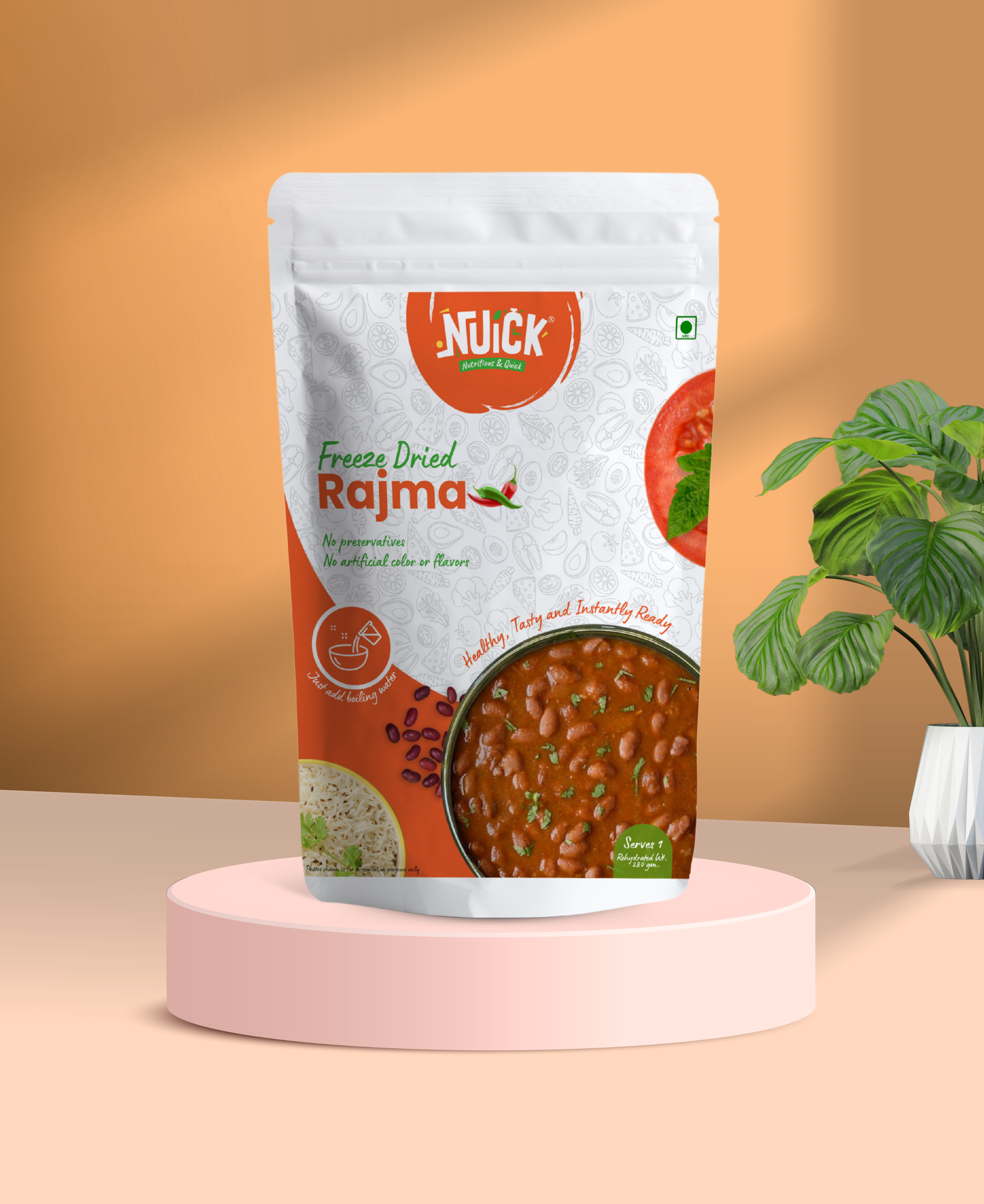 RAJMA | Ready To Eat Freeze Dried Instant Meal