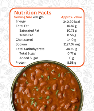 RAJMA | Ready To Eat Freeze Dried Instant Meal