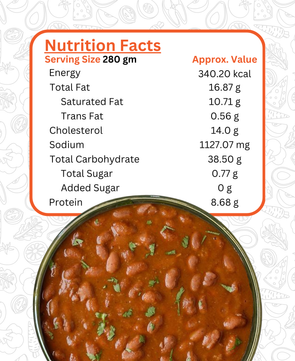 RAJMA | Ready To Eat Freeze Dried Instant Meal