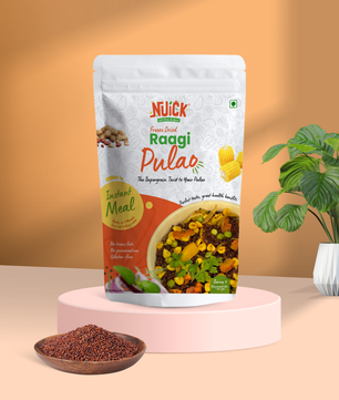 Ragi Pulao | Millet based Freeze Dried Ready To Eat Instant Meal